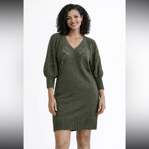 Mods International Wool Blend Sweater Dress S